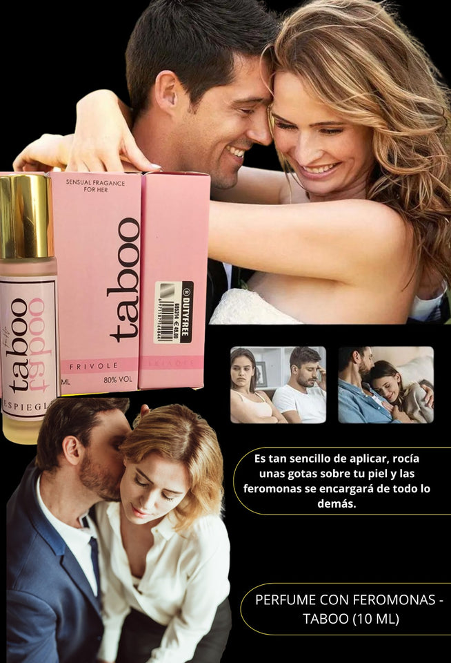 Perfume Feromonas Mujer Taboo